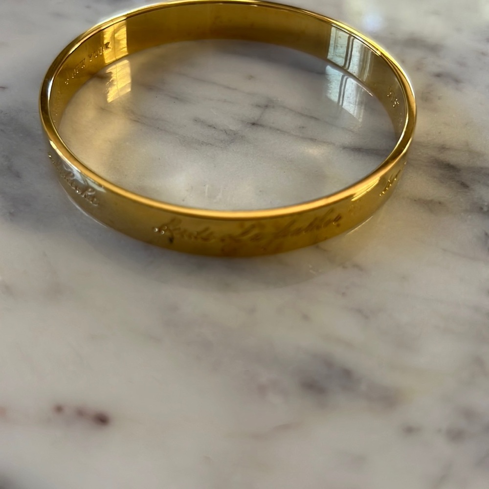 Kate spade gold bangle